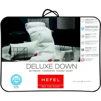 Hefel Textil GmbH Hefel Deluxe Daunendecke medium - 155x220cm