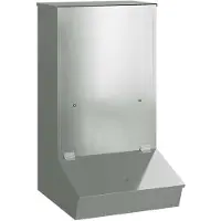 vidaXL Schweinfutterspender Silber 55 x 51 x 91,5 cm 20 kg