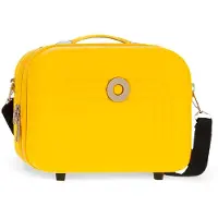 Movom Unisex. 5993967 Toilettentasche Riga ABS Anpassungsfähig Gelb -29x21x15cm (OSFA), Lässig, ABS/Polykarbonat