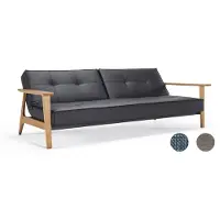 Innovation Living Splitback Klappsofa 115x210 cm mit Armlehne