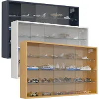 VCM Hängevitrine Wandvitrine Glas Drivalo XL
