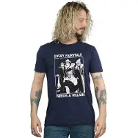 Disney - "Every Fairy Tale Needs A Villain" T-Shirt für Herren (Marineblau)