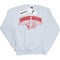 Disney Herren High School Musical The Musical Wildcat Sterne Sweatshirt (weiß)