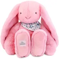 Doudou et Compagnie Fleurette Hase rosa 50cm