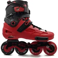 KRF Freeskate Angel 4x80 Inline-skates Rot EU 44 Rot EU 44