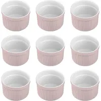 Intirilife 6-teiliges Set Souffléformen Auflaufförmchen
