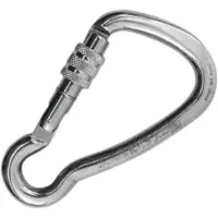 Kong Harness Kl Screwed Snap Hook Silber 80 mm