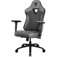 ThunderX3 EAZE Loft, Universal-Gamingstuhl, 125 kg, Gepolsterter Sitz, Gepolsterte Rückenlehne, Schwarz, Stahl