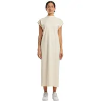 Build Your Brand Kurzarm Langes Kleid