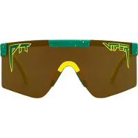 Pit Viper The Straya Original Narrow Polarisierte Sonnenbrille Grün HDPV Polarized Gold/CAT3 Grün HDPV Polarized Gold/CAT3