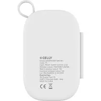 Celly MAGPOCKET3IN1WH, Drinnen, USB, Kabelloses Aufladen, Weiß