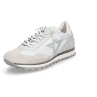 Cetti Damen Sneaker hellblau aus Rauleder und Nylon mit elastischer Schnürung und herausnehmbarer Leder-Innensohle