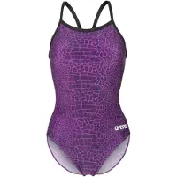 Arena Badeanzug, Damen Snakeskin Lightdropback