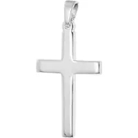 Trendor 21215 Herren-Anhänger Kreuz 925 Silber 27 x 16 mm