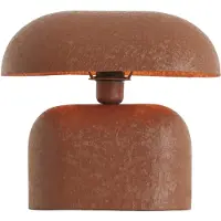 Light & Living - tischlampe - Todd - oranje - metall - nachttischlampe - E27 - 1897490