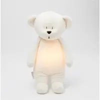Moonie Teddybär 2.0 Creme mit Nachtlicht, Weinsensor & Lautstärkeregelung
