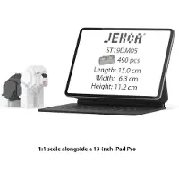 Jekca Bricks Old English Sheepdog Mini 01 ST19DM05