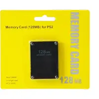 3rd Party 128MB Memory Card [für PlayStation 2] schwarz | Zustand: Neu & original versiegelt