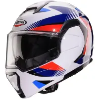 Caberg Helm Trip Lunar weiß/blau-rot - Größe XS