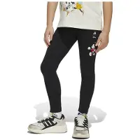 Adidas Leggings Disney Mickey Mouse JF3647 Schwarz Slim Fit
