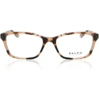 Ralph Lauren Ralph RA7044 Damen-Brille inkl. Gläser Vollrand Cat Eye Acetat-Gestell 52/16/135, braun
