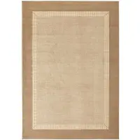 NYVI Teppich Basic - Strapazierfähig, Pflegeleicht, Vielseitig Größe:200x290 cm;Farbe:Beige Creme