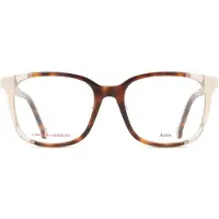 Carolina Herrera Damen CH 0065 C1H Rahmen von BRILLEN Plastik Havanna/Elfenbein Quadratisch