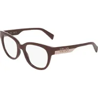Liu Jo Damen LJ2820 200 Rahmen von BRILLEN Bio-Injekt Braun Geometrisch Normal