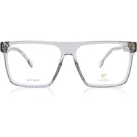 Carrera VICTORY C 05 Herren-Brille inkl. Gläser Vollrand Quadratisch Acetat-Gestell 57/15/145, grau