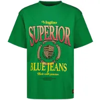 Vingino Oversized T-Shirt Hanis Junge Grün 104