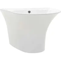 vidaXL Waschbecken Weiß 47 x 45 x 37 cm Glasierte Keramik