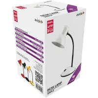Avide Basic Tischleuchte Simple Weiss flexibler Schwanenhals