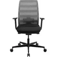 Schäfer Shop SSI PROLINE NEW WORK Bürodrehstuhl Netz Grau, Gestell Schwarz