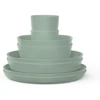 Mepal campinggeschirr - Promo Set Geschirr Silueta 8-tlg - Nordic sage
