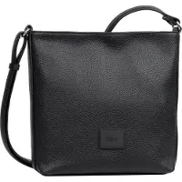 Gabor Umhängetasche "Elfie" Damen Schultertasche, Handtasche mit Logo-Aufnäher