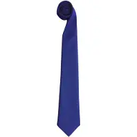 Premier Krawatte - Einfarbige Herren-Arbeitskrawatte (2er-Pack) (Royal)