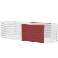 Pergart Vitavia Erweiterung "Stretched" für Hochbeet "630" rubin rot 80 x 63 cm