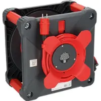 Brennenstuhl KC 3210 5, Schwarz, Rot, Silber, Stahl, 5 AC-Ausgänge, Typ F, Typ F, Gerade
