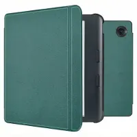 IMoshion Slim Hard Case Klapphülle für das Kobo Libra Colour - Dunkelgrün