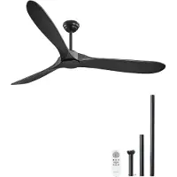 Vevor 180 cm Deckenventilator ohne Beleuchtung