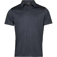 Tee Jays Herren Luxus Sport Polo Shirt BC4564 (L) (Dunkelgrau)
