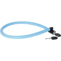 Axa Kabelschloss Resolute 60/6 Länge 60cm, Ø6mm, blue ice