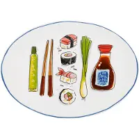 Blond Amsterdam Teller Sushi Chopsticks in Bunt - 27cm | Gr.: onesize