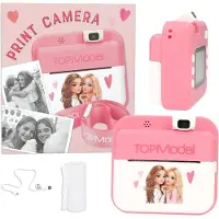TOPModel Print Camera schwarz weiß Bilder pink