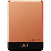 Cygnett MagSlim, 10000 mAh, Kabelloses Aufladen, Kupfer