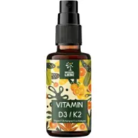 WURZELLIEBE Vitamin D3 K2 Mk-7 Orange 30 ml Spray