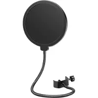Neewer NW(B-3) Black Studio Microphone Mic Wind Screen Filter Shield