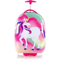 Heys Kinderkoffer "Einhorn rosa, 46 cm" 26 l 2 Rollen x Joachim Llambi Kindertrolley Handgepäck-Koffer
