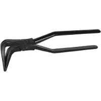 Bessey Falzzange L.255mm aufgelegt 90Grad geb.pulv.