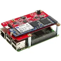 StarTech.com .com USB auf M.2 SATA Konverter für Raspberry Pi und Entwicklungsboards, Mikro-USB, M.2, Rot, 5839751 h, CE, FCC, Renesas - µPD720231A